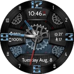 Logo of Wooden Gears HD Watch Face android Application 