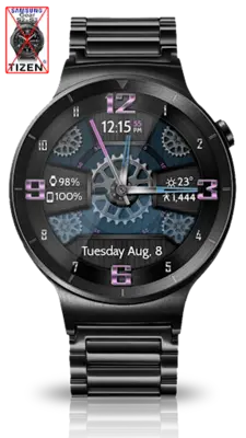 Wooden Gears HD Watch Face android App screenshot 8